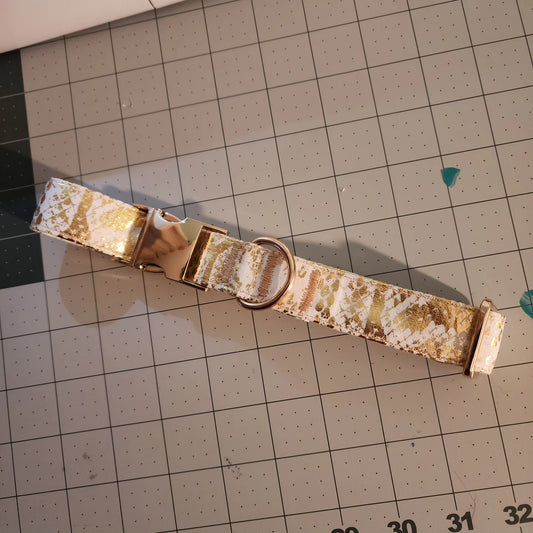 Gold Snake Foil Collar