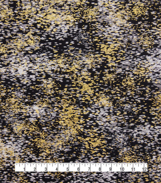 Black Gold Scatter Collar